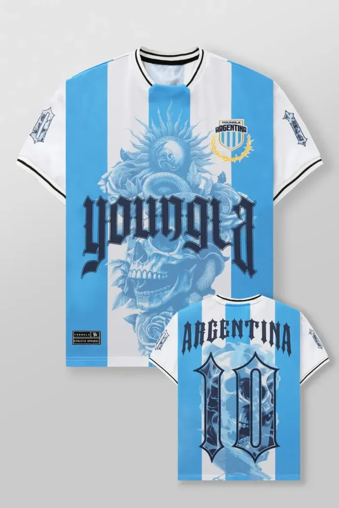 playera jersey argentina gym 10 mundial 2026