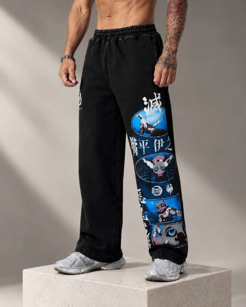 jogger Oversized New Drop Youngla Demon Slayer Pants Gym