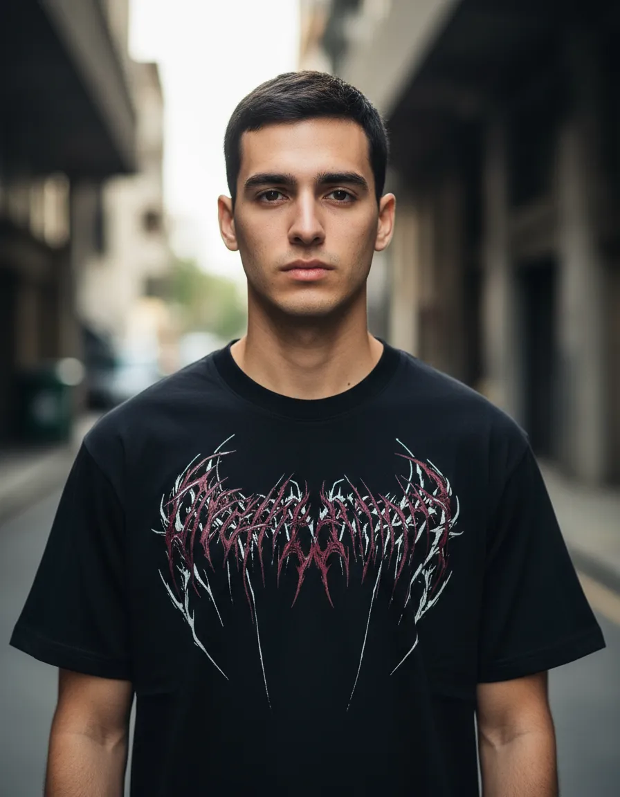 playera oversized breathedivinity cruz - Imagen 35