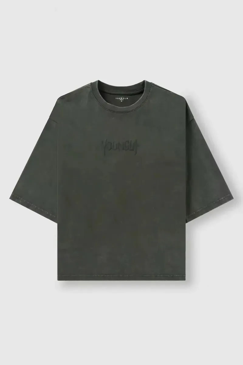 PLAYERA DEPORTIVA YOUNGLA GYM OVERSIZED - Imagen 2