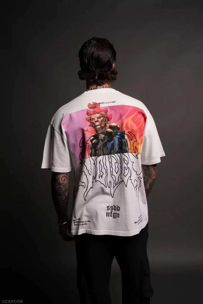 PLAYERA OVERSIZED DARCSPORT Street Fighter