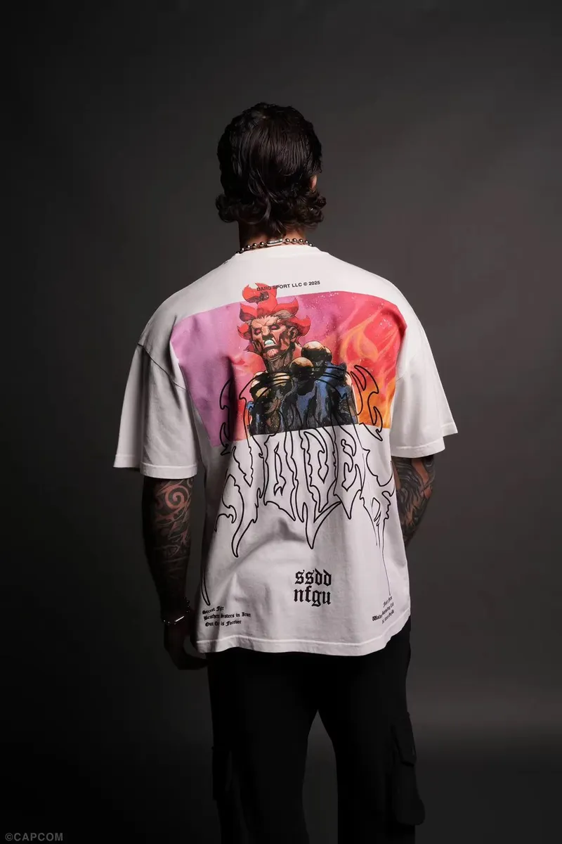 PLAYERA OVERSIZED DARCSPORT Street Fighter