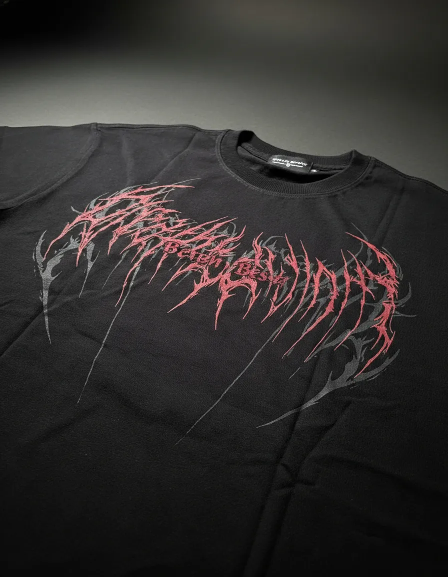 playera oversized breathedivinity cruz - Imagen 17