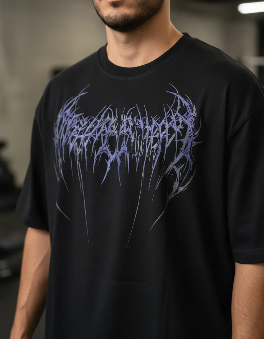 playera oversized breathedivinity cruz - Imagen 13