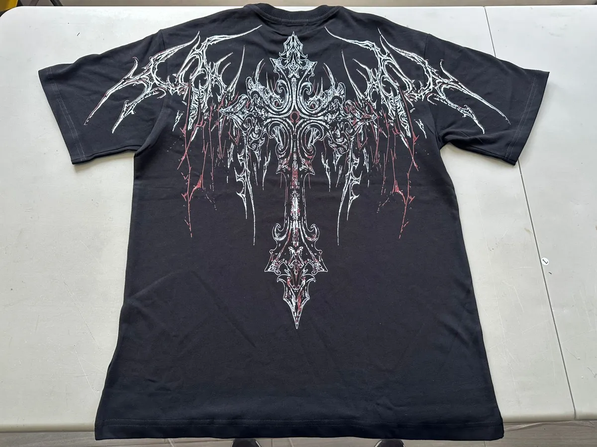 playera oversized breathedivinity cruz - Imagen 9