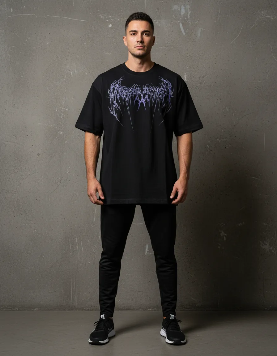 playera oversized breathedivinity cruz - Imagen 5