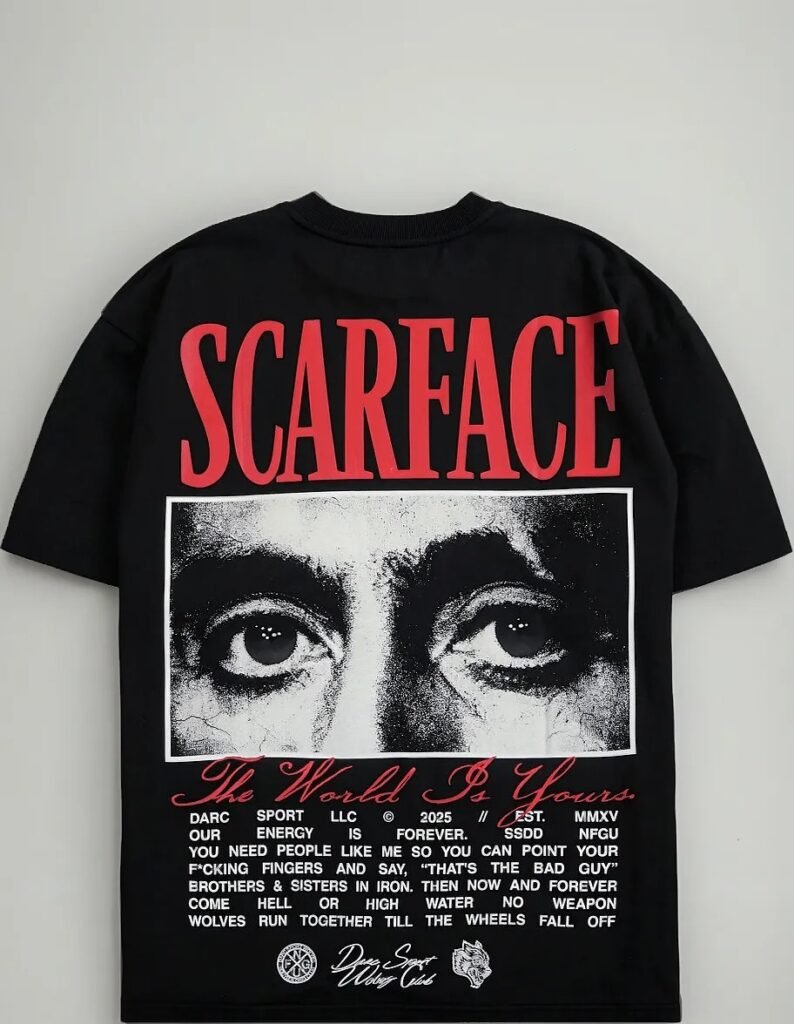 playera darc sport scarface
