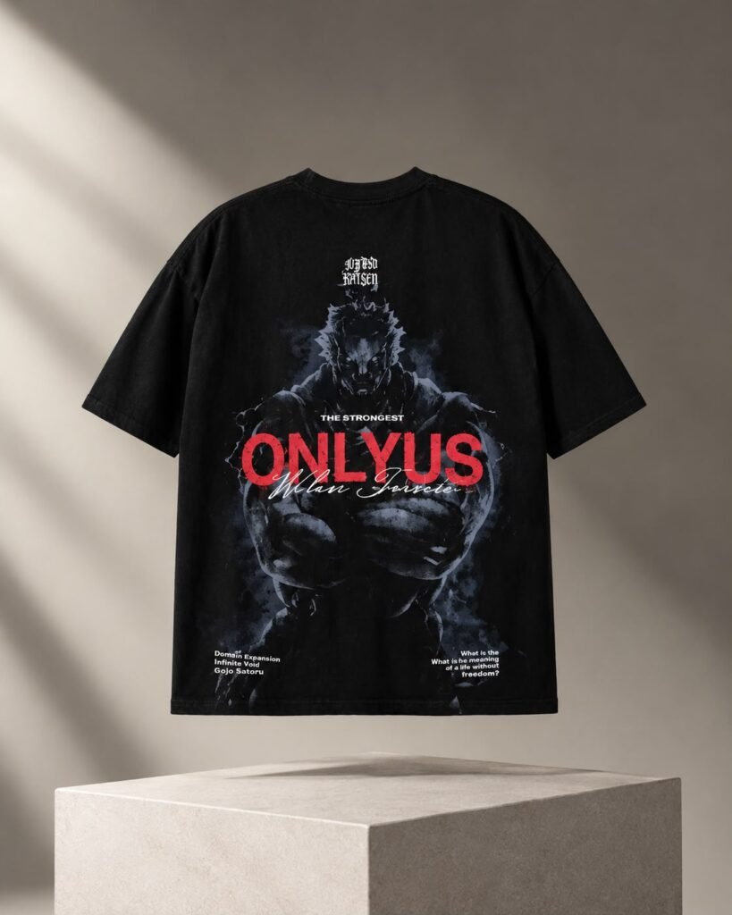 playera beast oversized darcsport street fighter eternal gym
